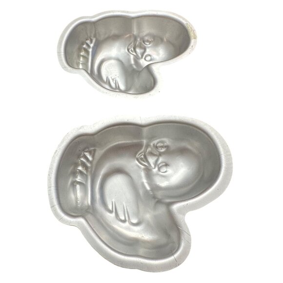 Wilton Cake Pan 1996 Chicks Singles Cake Pans Chicken Spring Easter Lot of 2 - Picture 3 of 7